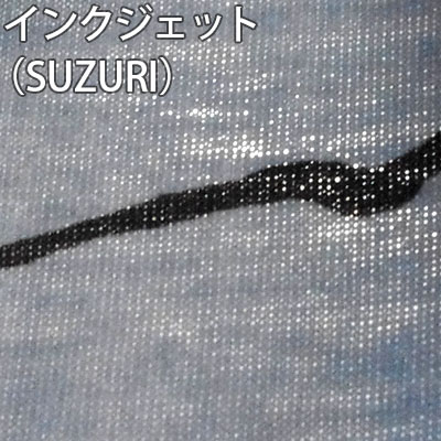 インクジェット（BOOTH） 光に透かして見たとき